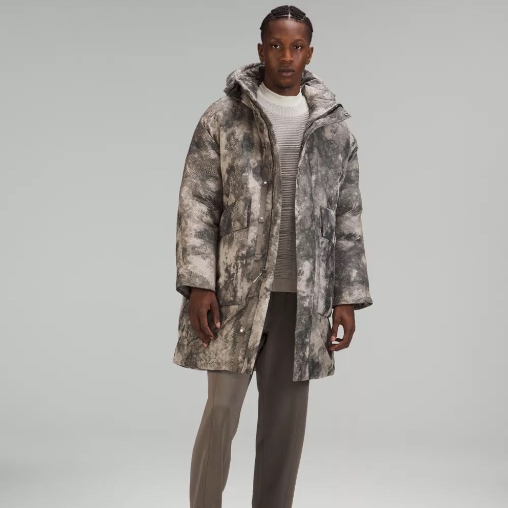 Lululemon Athletica Lab Men's Gray/Multi Parka